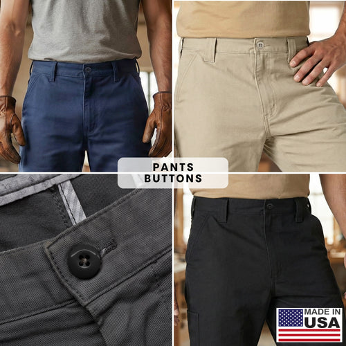 ButtonMode Work Pants Buttons