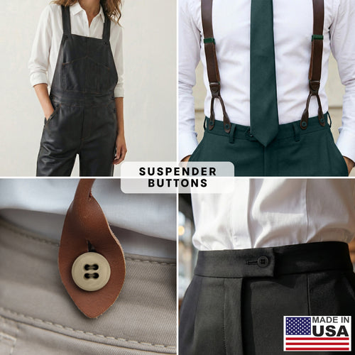 ButtonMode Suspender Brace Buttons