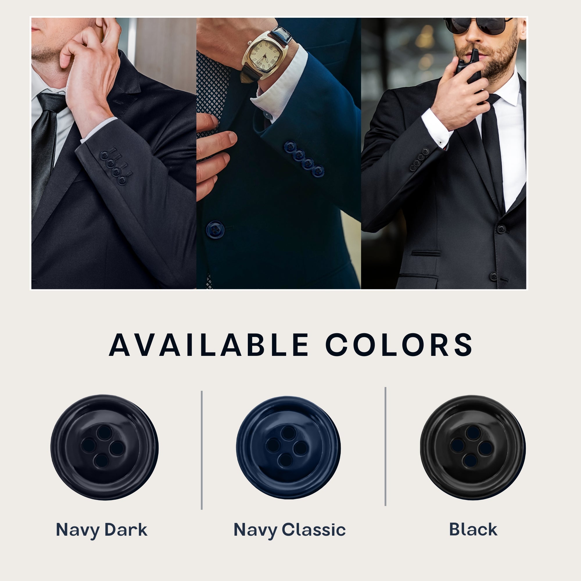 Buttonshop Work Suit Buttons