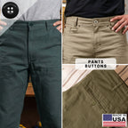 ButtonMode Work Pants Buttons