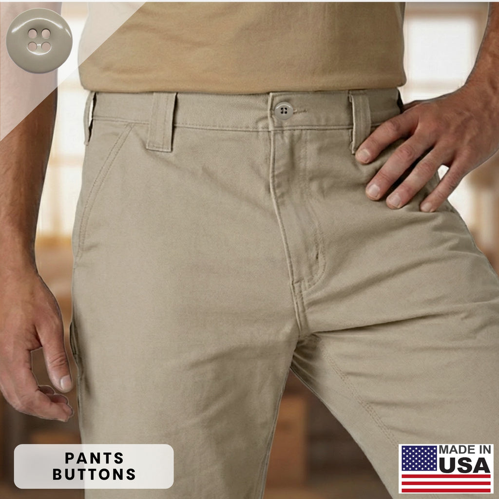 ButtonMode Work Pants Buttons