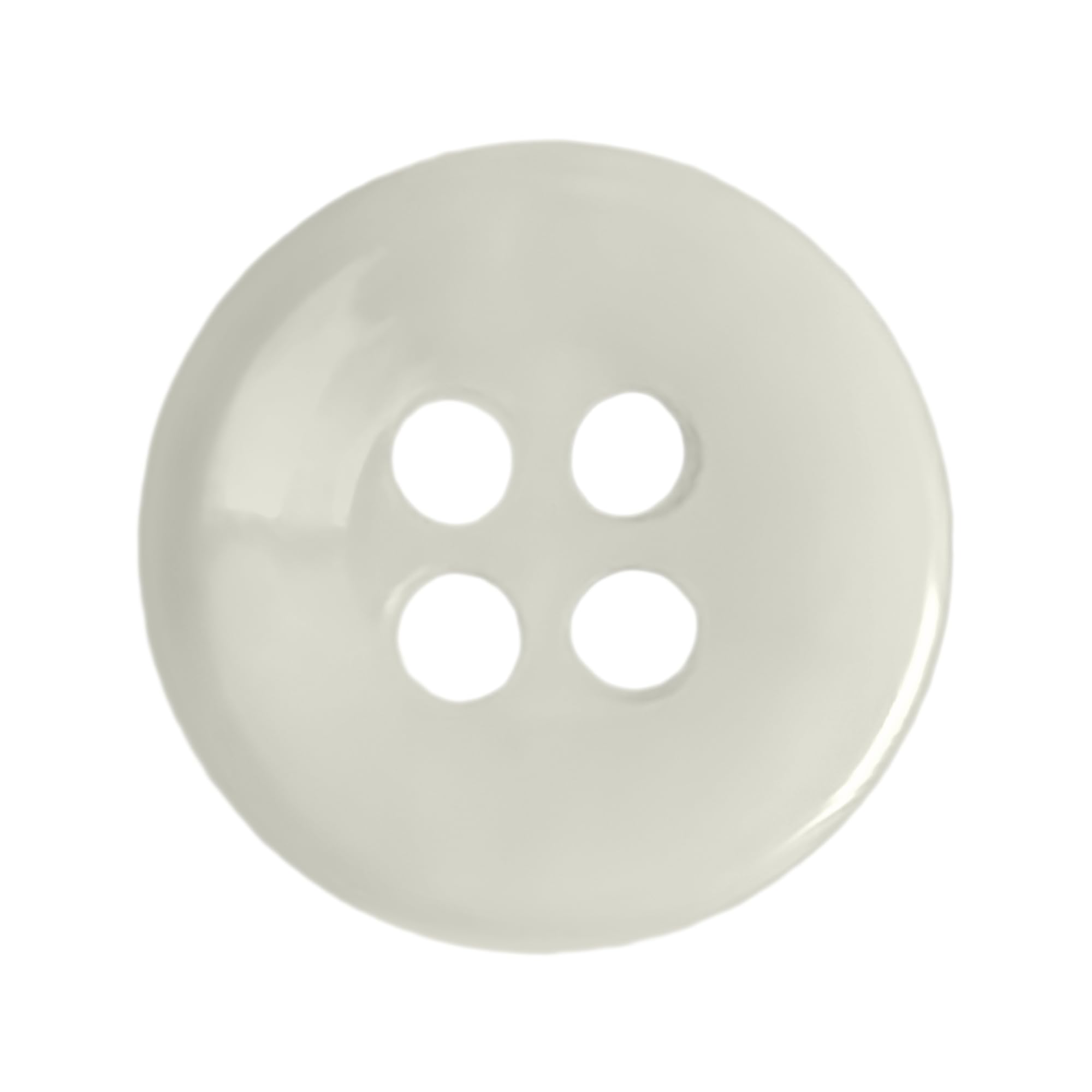 Buttonshop Standard White Dress Shirt Buttons