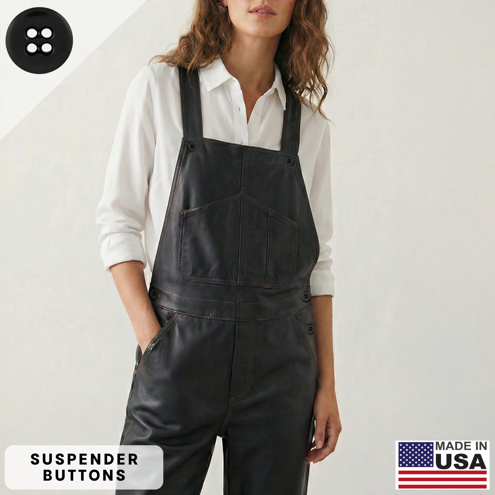 ButtonMode Suspender Brace Buttons