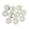 Buttonshop Standard White Dress Shirt Buttons