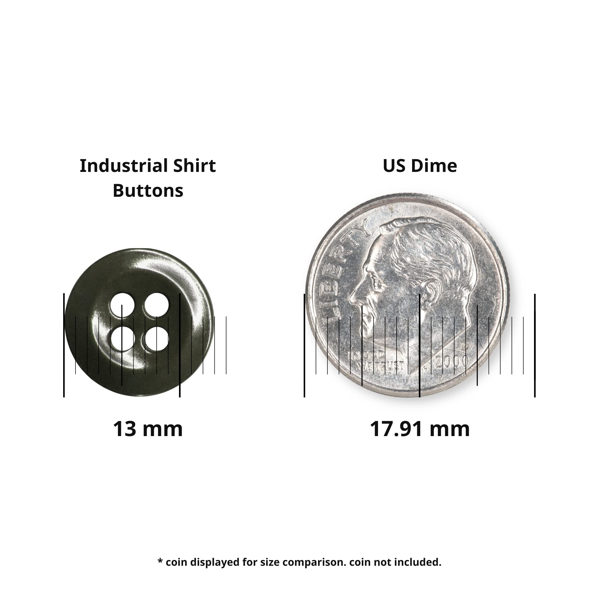 ButtonMode Work Shirt Buttons