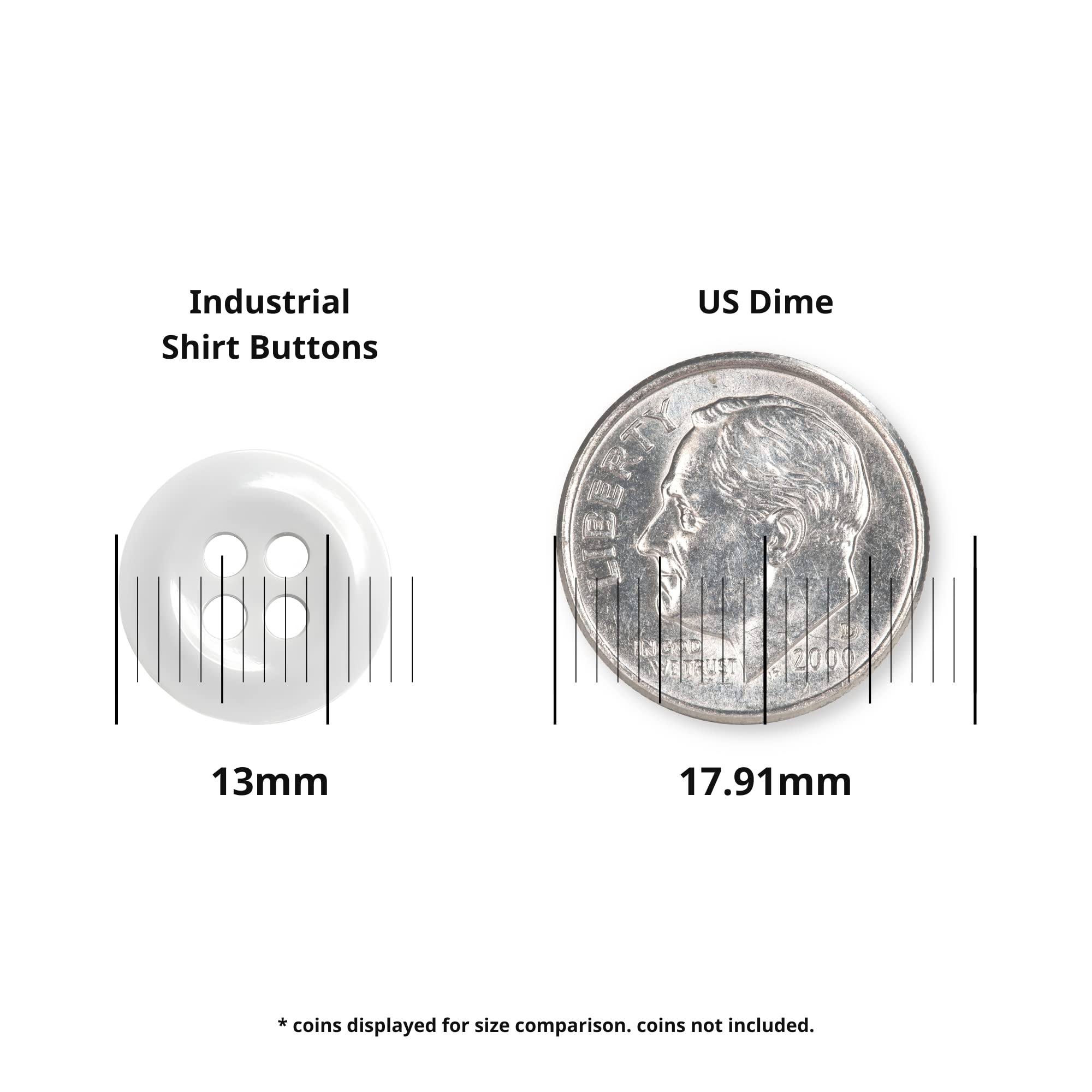 ButtonMode Work Shirt Buttons