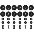 Buttonshop Anchor Insignia Pea Coat Buttons