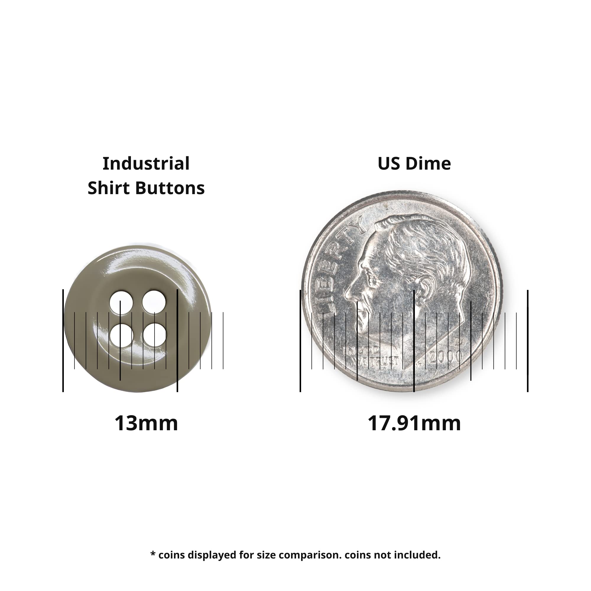 ButtonMode Work Shirt Buttons