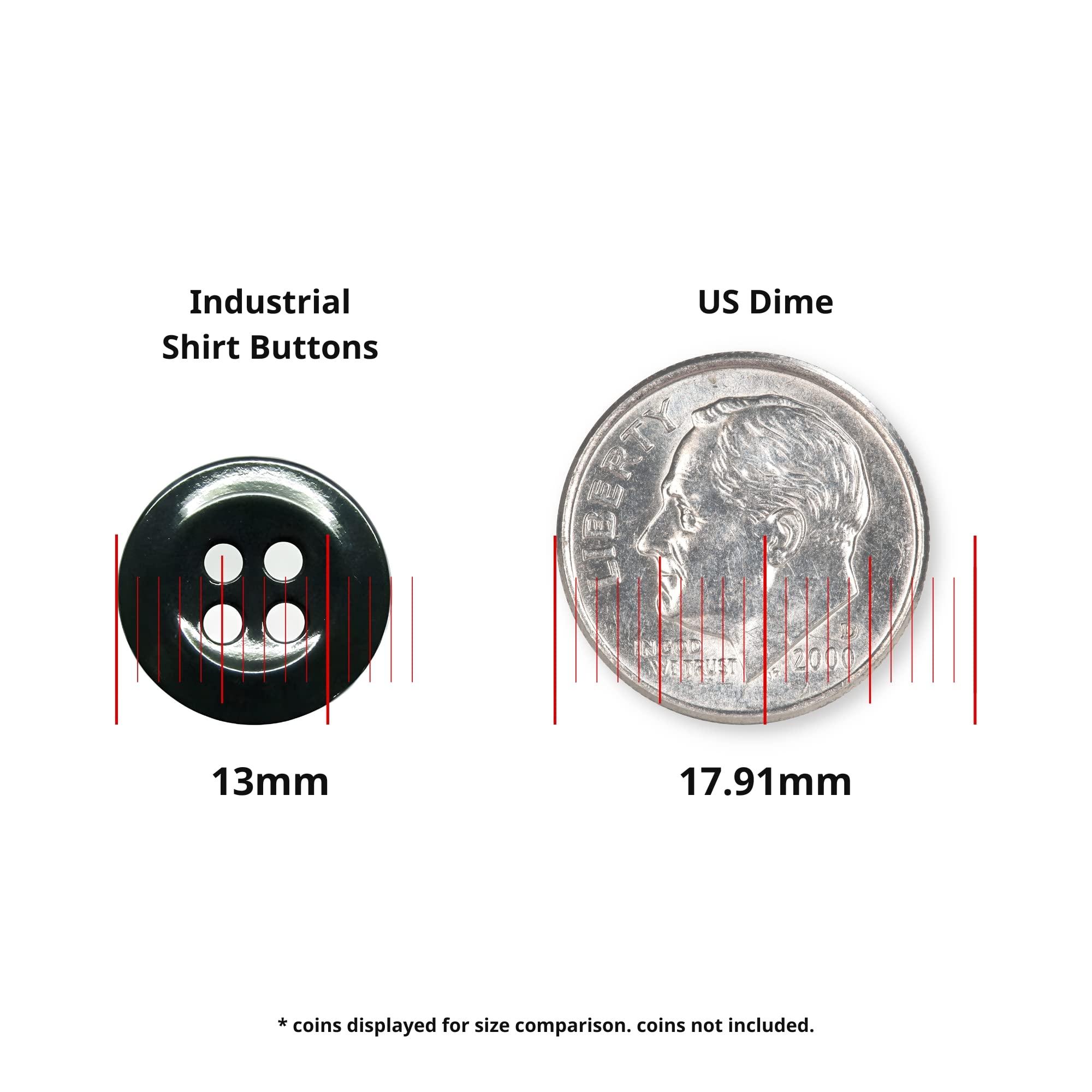 ButtonMode Work Shirt Buttons