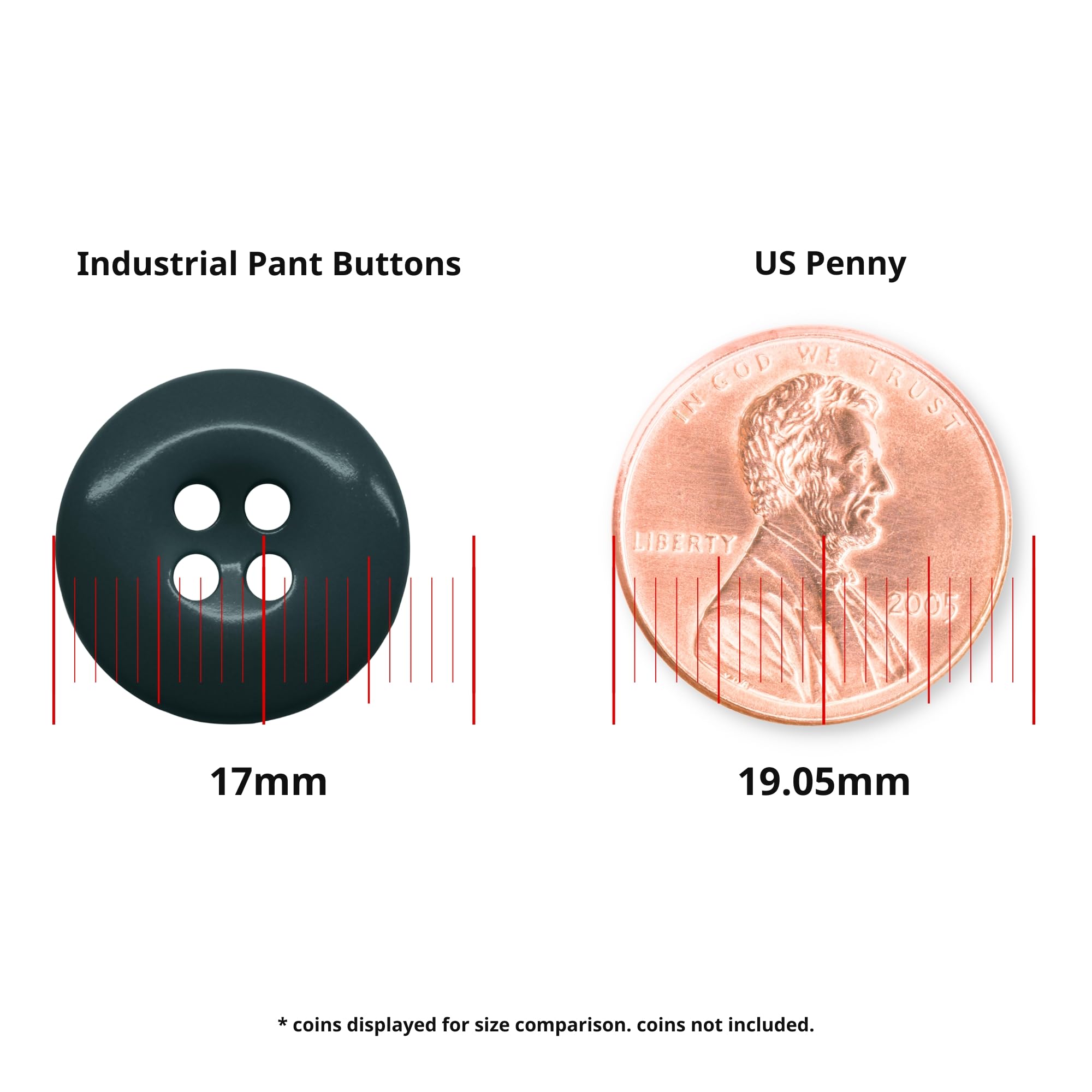 ButtonMode Work Pants Buttons