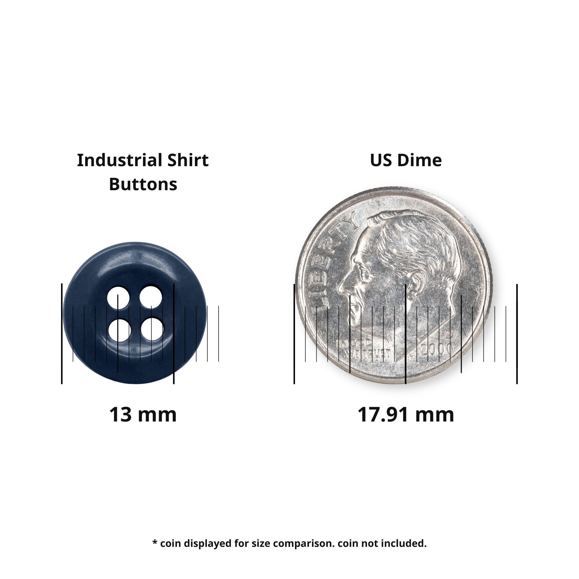 ButtonMode Work Shirt Buttons