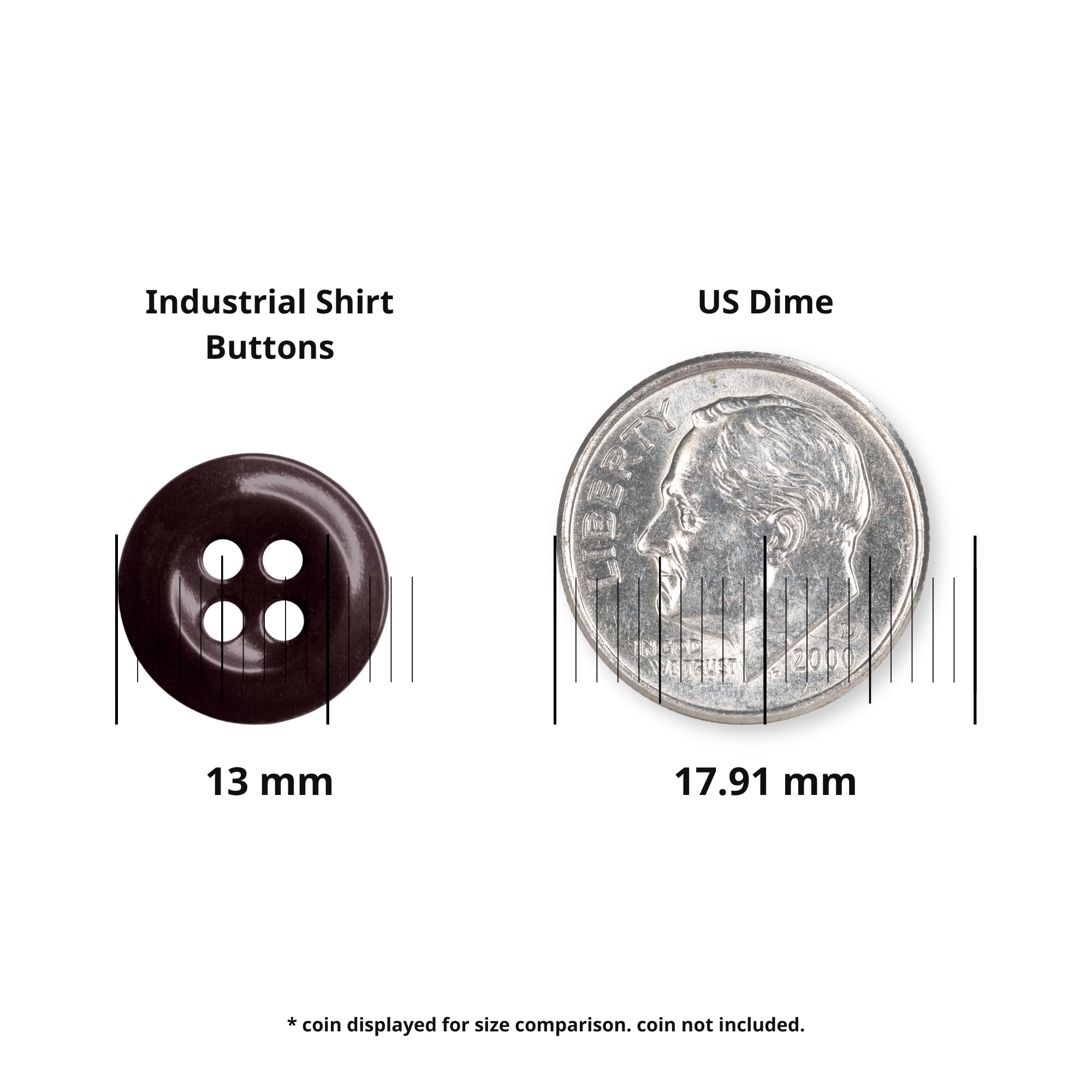 ButtonMode Work Shirt Buttons