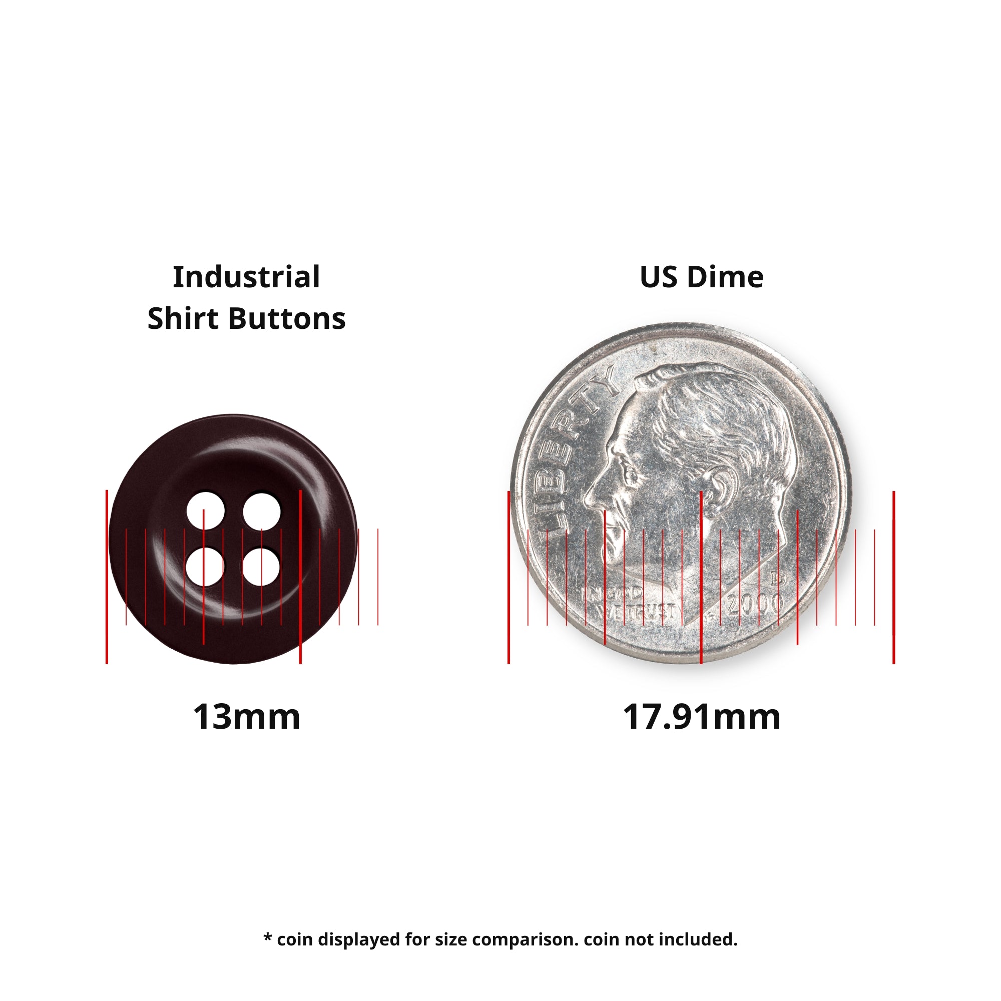 ButtonMode Work Shirt Buttons