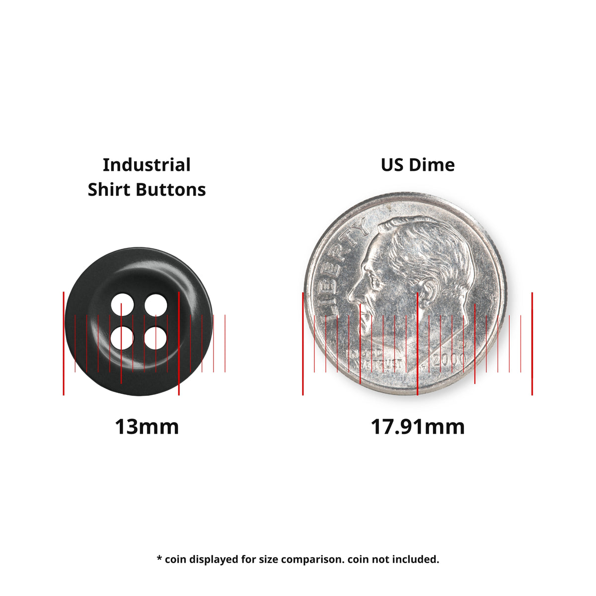 ButtonMode Work Shirt Buttons