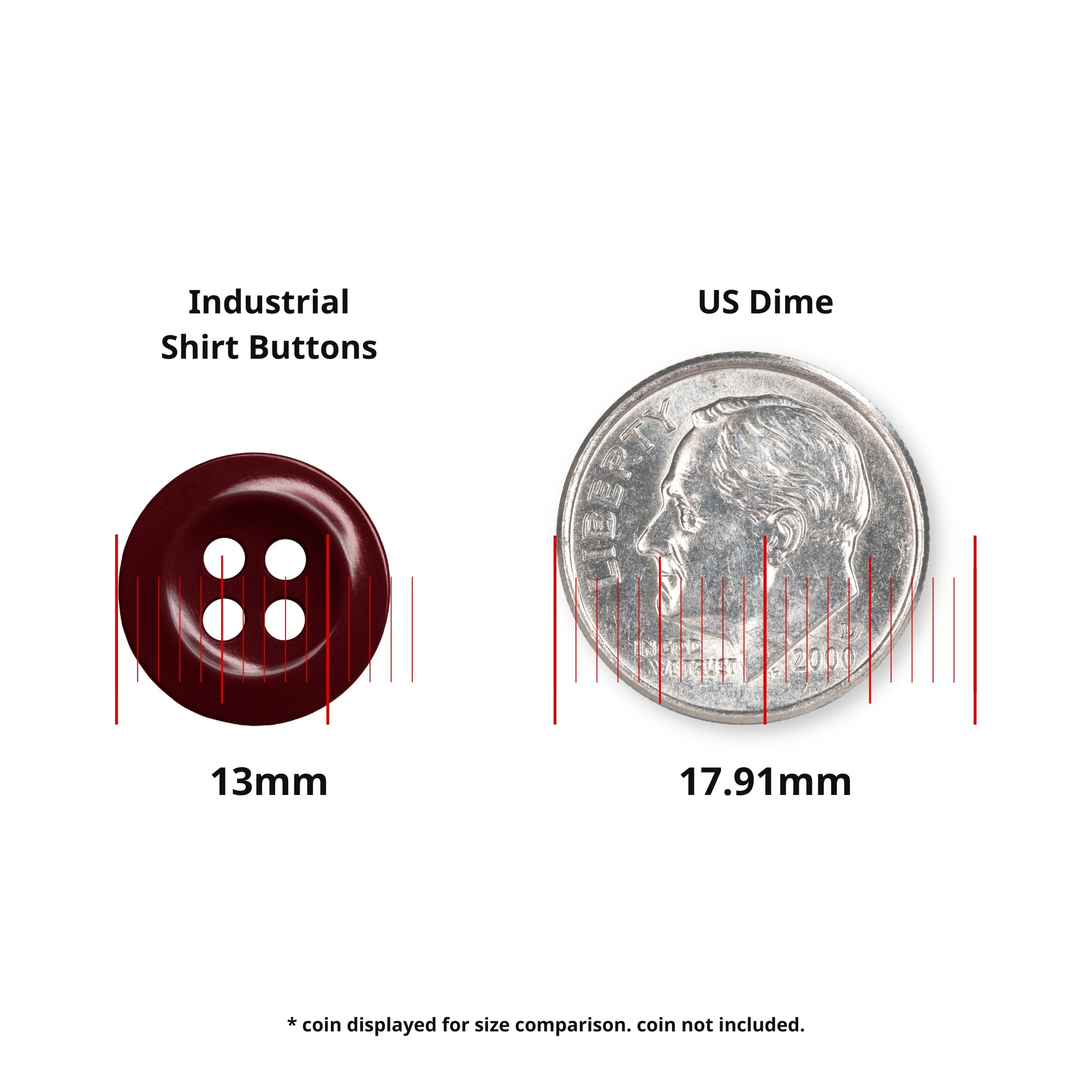 ButtonMode Work Shirt Buttons