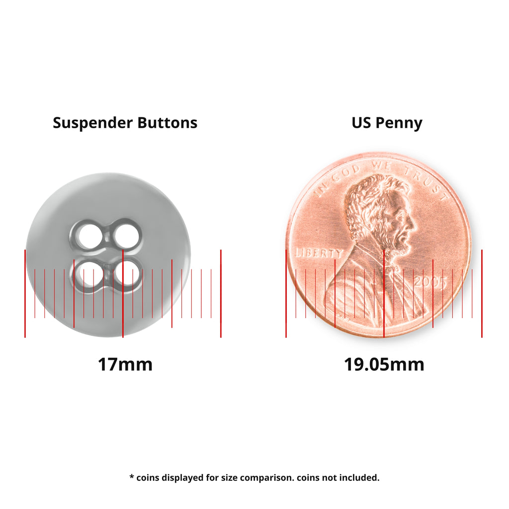 ButtonMode Suspender Brace Buttons